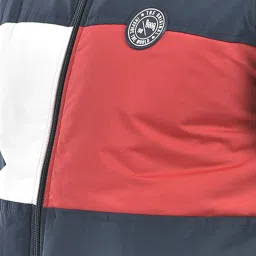 Lawman Pg3 Navy & Red Regular Fit Cotton Reversible Jacket image 4