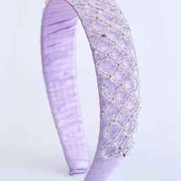 Choko Purple Embellished Hair Bands-image-96