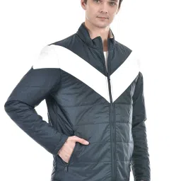 Numero Uno Multicolored Regular Fit Colour Block Reversible Jacket image 4