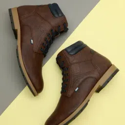 ID Men's Brown Casual Boots-image-36