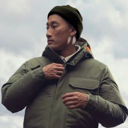 Columbia Black Striped Beanie-image-68