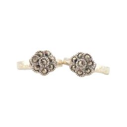 Rihi by P.C. Chandra Jewellers 925 Silver Flower Motif Toe-Rings for Women & Girls-image-32
