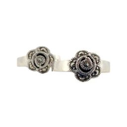 Rihi by P.C. Chandra Jewellers 925 Silver Spiral Flower Motif Toe-Rings for Women & Girls-image-14