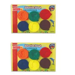 Camlin Camel Creative Dough 6 Shades – 50gms Each Pack of 2 ,4917159-48