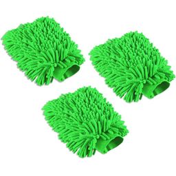 Kuber Industries 3-pcs Green 100 GSMCleaning Gloves-92