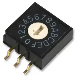 MULTICOMP PRO Rotary Switches ROTARY DIP SWITCH, SMD, MCRM2AF-16R-38