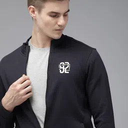 SPYKAR Solid Front-Open Sweatshirt-image-10