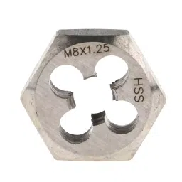 RS PRO 1.25mm Pitch M8 HSS piece Die Nut Model No 424223-26