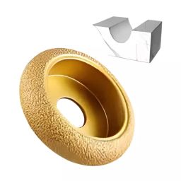 FLAMINGO ENTERPRISE Brazed Diamond Grinding Wheel Tools U Shape U Shape Groove Shape 20 mm Diameter 8 cm Lever, FM-457-image-80