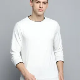 SHOWOFFFF White Cotton Regular Fit Sweatshirt-picture-9