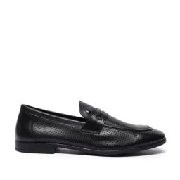 Louis Philippe Men's Black Casual Loafers-picture-27