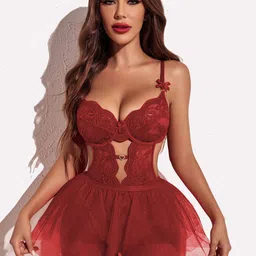 VAGHBHATT Net Baby Doll-image-84