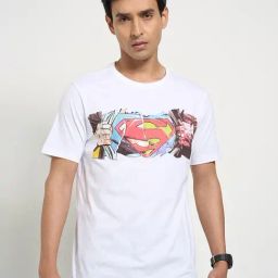 SF Jeans by Pantaloons Bright White T-Shirt-image-99