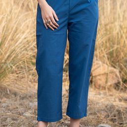 AKISO Pure Cotton Regular Trousers-image-14