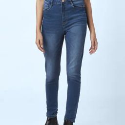 SF Jeans by Pantaloons Blue High Rise Jeans-image-8