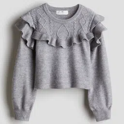 H&M Girls Frill-Trim Jumper-picture-24