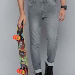 R Code by The Roadster Life Co Men Micheal Slim Fit Light Fade Stretchable Jeans-image-21
