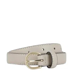 United Colors of Benetton Billie Beige Narrow Belt for Women-picture-16