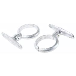 Georg Pipe Clamp Fischer Galvanised Iron Clamp, 770825209 (Pack of 5)-image-44