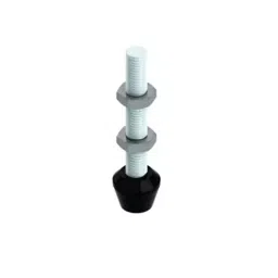 STEEL-SMITH Rubber Tip Spindle with 2 Nuts Steel M5 Diameter, RT-533-2N (Set of 3 Pcs)-image-56