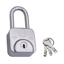 Harrison CX-3000 60 mm Stainless Steel Finish Padlock with 3 Keys-36
