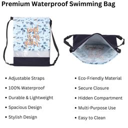 Echo Boomers Sand Print Drawstring Bag  Water-Resistant, Adjustable Straps, Spacious Main Compartment-image-33