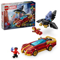 LEGO Marvel Iron Man Car & Black Panther vs. Red Hulk Buildable Playset 295 pieces-76310-9