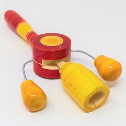 a&a kreative box Wooden Rattle Tic Tic ( Available in Assorted Colors ) image 3