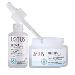 Lotus Herbals Set Of 2 DermaBotanics Deep Hydra Crme - 50 g & Deep Hydra Serum - 28 ml-31