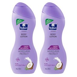 Parachute Set Of 2 Deep Nourish Body Lotion With Pure Coconut Milk - 250ml Each-1