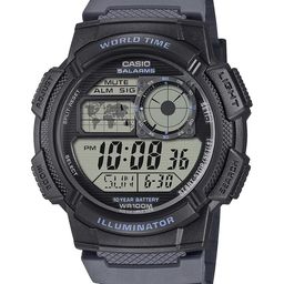 CASIO Unisex Round Dial & Cuff Straps Digital Watch D393-image-57