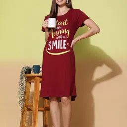 9shines Label Printed Nightdress image 2