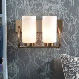 Kapoor E Illuminations White Glass Wall Light-image-83