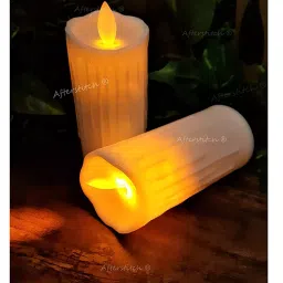 EcommOceans LED Lights for Home Decoration with Artificial Dancing Flame Set of 16 image 2