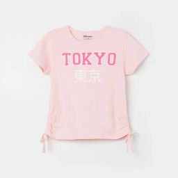 Fame Forever by Lifestyle Kids Pink Cotton Printed T-Shirt-image-53