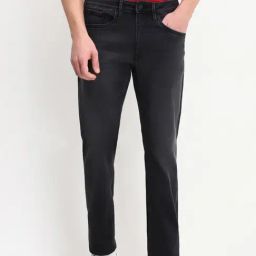 Allen Solly Grey Cotton Slim Fit Jeans-image-63