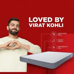 Duroflex LiveIn 2 in 1 Reversible Foam Mattress King Size (75 X 70 X 5) image 4