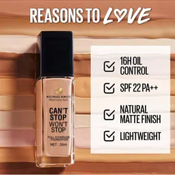 Adbeni Can't Stop Won't Stop Full Coverage Foundation 30ml - NC25 image 3