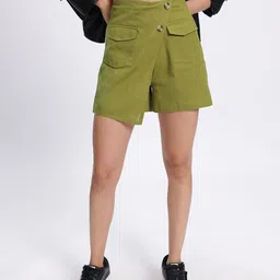 glitchez City Chic High Rise Skorts-image-61