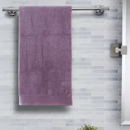 Maspar Purple Cotton 550 GSM Large Bath Towel - Set of 1-picture-30