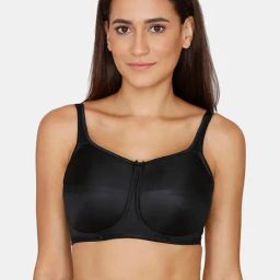 Zivame Black Non Wired Padded Minimizer Bra-image-36