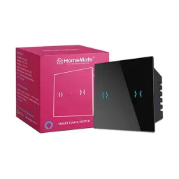 HomeMate Smart Touch Switch Works with Google Assistant and Alexa (Black)-image-30