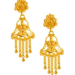 P.C. Chandra Jewellers 22k Gold Earrings for Women-picture-6