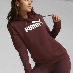 Puma Purple Cotton Logo Hoodie-picture-26