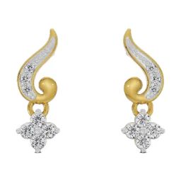 Emori 18k Yellow Gold & Diamond Gleaming Akira Stud Earrings-picture-10