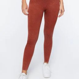 Forever 21 Brown Striped Tights-image-95