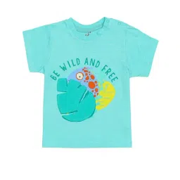 H by Hamleys Infants Boys Green Printed T-Shirt-image-89