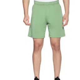 ALCIS Light Green Regular Fit Sports Shorts-image-45