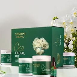 Nandini Organic Set Of 5 With Cica & Cinnamon Extract Facial Kit-13