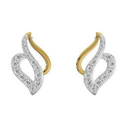 Emori 14k Yellow Gold & Diamond Timeless whisper Stud Earrings-image-45